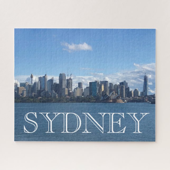 Quebra-cabeça horizonte de sydney (Horizontal)