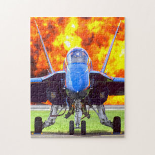 Quebra-cabeça HORNET F/A-18C (11x14 POLEGADAS)