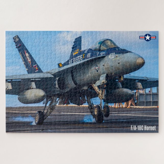 Quebra-cabeça HORNET F/A-18C (20x30 POLEGADAS) (Horizontal)