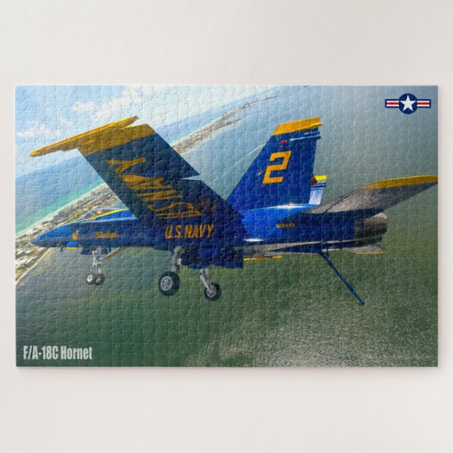 Quebra-cabeça HORNET F/A-18C (20x30 POLEGADAS) (Horizontal)