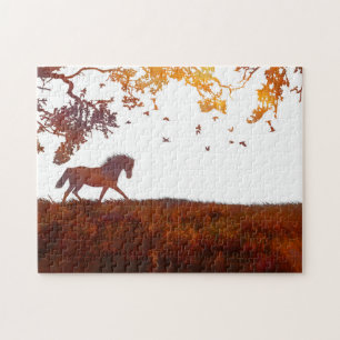Quebra-cabeça Horse Moderno Minimalista