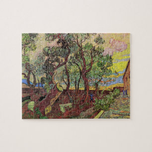 Quebra-cabeça Hospital e Jardim de São Paulo de Vincent van Gogh