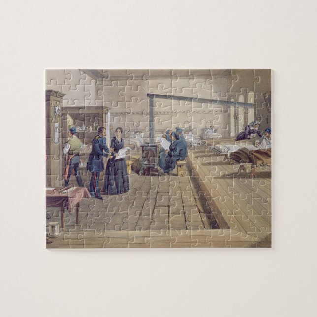 Quebra-cabeça Hospital em Scutari, detalhe de Florença (Horizontal)