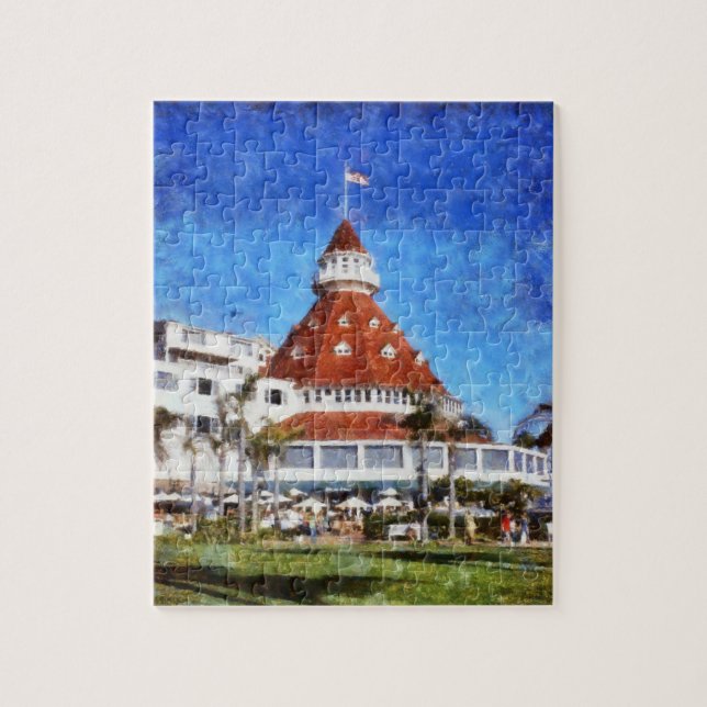 Quebra-cabeça Hotel Del Coronado (Vertical)
