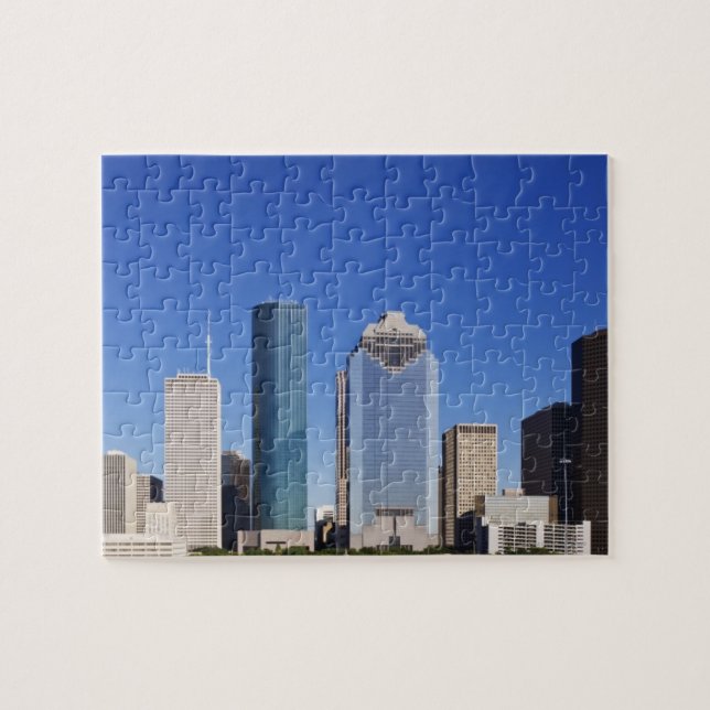 Quebra-cabeça Houston Skyline (Horizontal)