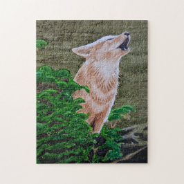 Quebra-cabeça Howling Coyote