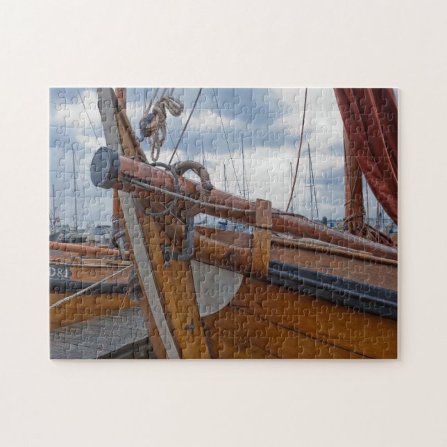 Quebra-cabeça Hozboot Holanda. (Horizontal)