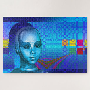 quebra-cabeça humano futuro