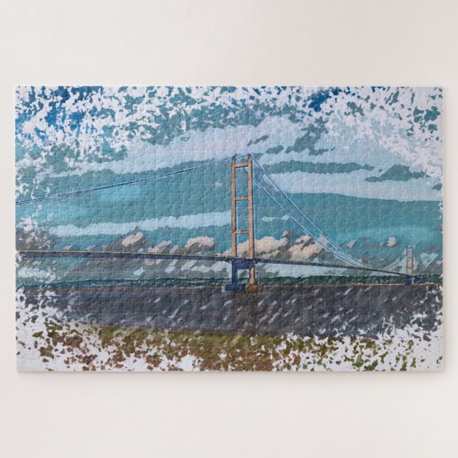 Quebra-cabeça Humber Bridge (Horizontal)