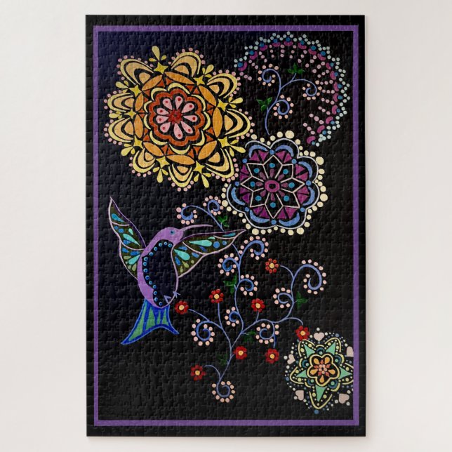 Quebra-cabeça Hummingbird (Vertical)