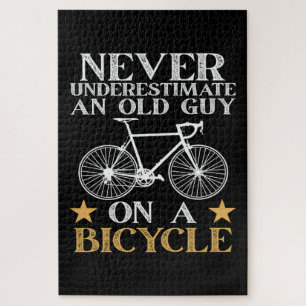 Quebra-cabeça Humor de Ciclista de Ciclismo Engraçado