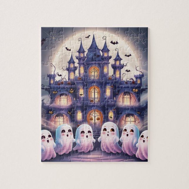 Quebra-cabeça Hunted House Jigsee Challenge (Vertical)