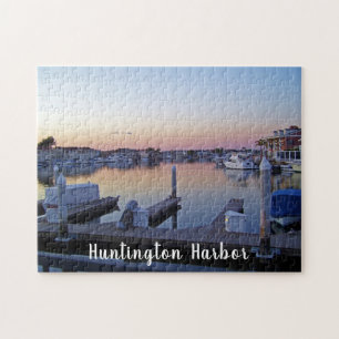 Quebra-cabeça Huntington Harbor Sunset