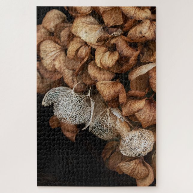 Quebra-cabeça Hydrangea desbotada (Vertical)