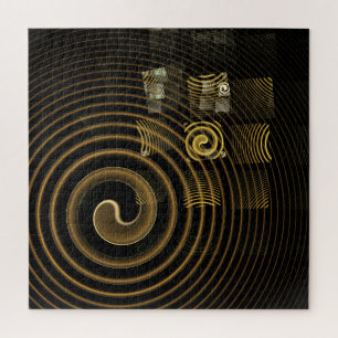 Quebra-cabeça Hypnosis Abstrato Art