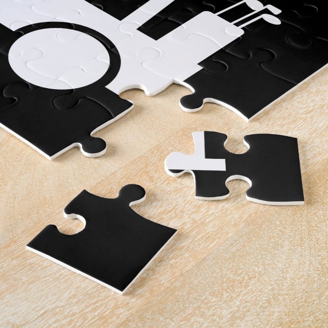 Quebra-cabeça I Heart (Love) Golf Cart (Lateral)