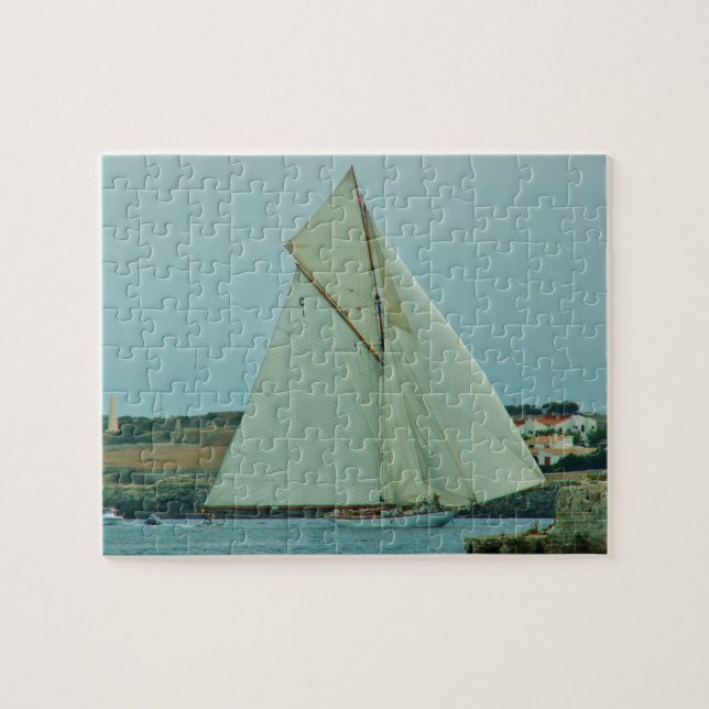 Quebra-cabeça Iate clássico Mariquita (Horizontal)