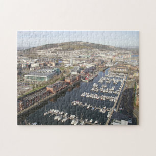 Quebra-cabeça Iates em Swansea.