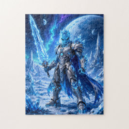 Quebra-cabeça Ice Alien Warrior Puzzle