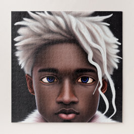 Quebra-cabeça Ice Prince Melanin Black Boy Magic Bruh Winter Bro