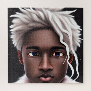 Quebra-cabeça Ice Prince Melanin Black Boy Magic Bruh Winter Bro