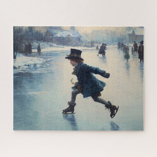 Quebra-cabeça Ice Skating (Horizontal)