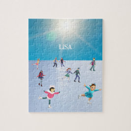 Quebra-cabeça Ice Skating