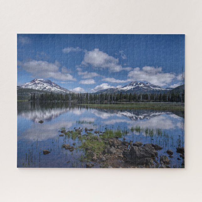 Quebra-cabeça Ice & Snow | Sparks Lake, Oregon (Horizontal)