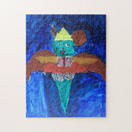 Quebra-cabeça Icecreame voador