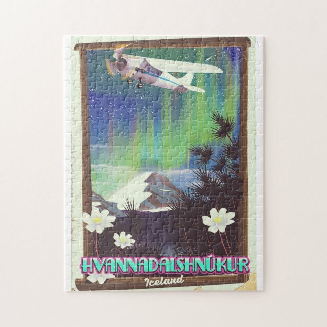 Quebra-cabeça iceland Hvannadalshnúkur (Vertical)