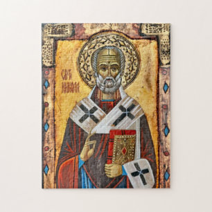 Quebra-cabeça Ícone Cristão de Nicholas East Orthodox