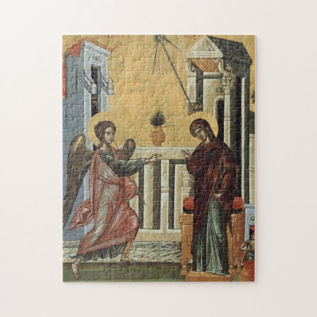 Quebra-cabeça Ícone Cristão Ortodoxo de Anunciação (Vertical)