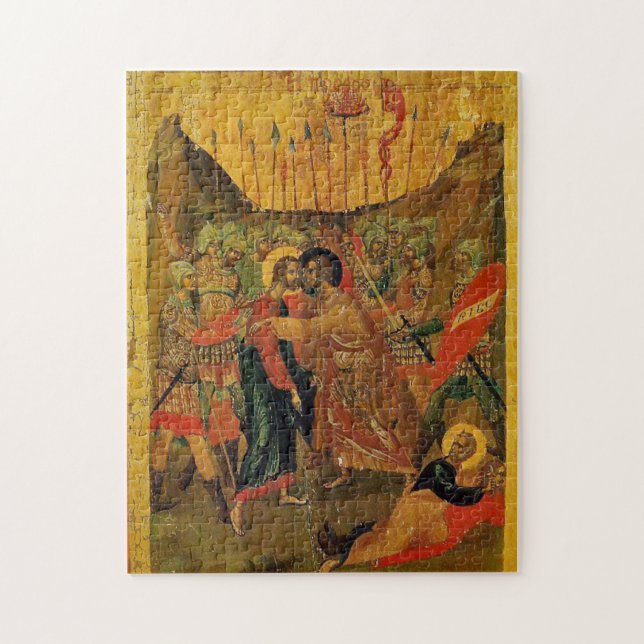 Quebra-cabeça Ícone Cristão Ortodoxo Traidor (Vertical)