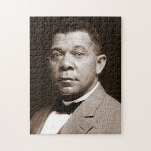 Quebra-cabeça Ícone da História Negra: Booker T Washington, Retr
