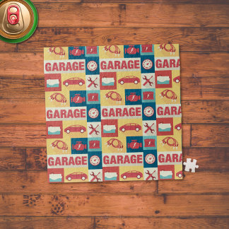 Quebra-cabeça Icônica Do Representante Profissional De Automóvei