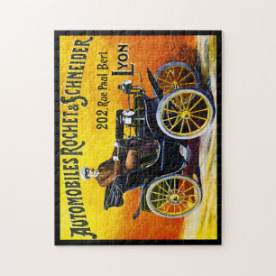 Quebra-cabeça Idade do Ouro do Automobiles Vintage Modelo T Turn