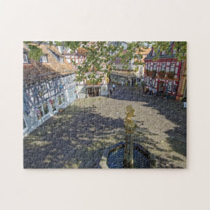 Quebra-cabeça Idstein, Alemanha - Centro Municipal Histórico