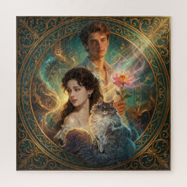 Quebra-cabeça If My Pet Were Human – Whimsical Fantasy Puzzle