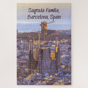 Quebra-cabeça Igreja Católica Sagrada Família, Barcelona, Espa
