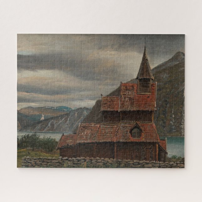 Quebra-cabeça Igreja de Estado Norueguesa (por Knud Baade) (Horizontal)
