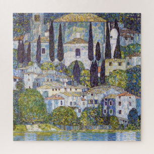 Quebra-cabeça Igreja em Cassone, Gustav Klimt