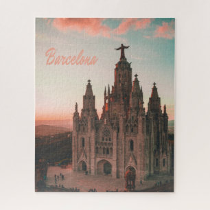 Quebra-cabeça Igreja Espanha de Barcelona