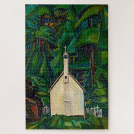 Quebra-cabeça Igreja Indiana | Emily Carr |