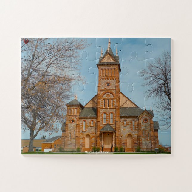 Quebra-cabeça Igreja Mórmon Idaho (Horizontal)