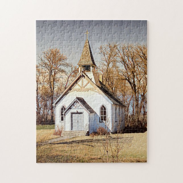 Quebra-cabeça Igreja Rural (Vertical)
