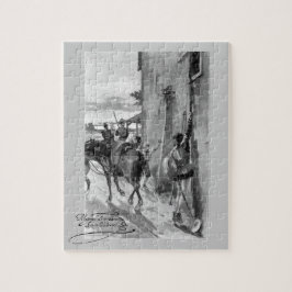 Quebra-cabeça III Centenario-Don Quixote por José Jiménez Aranda