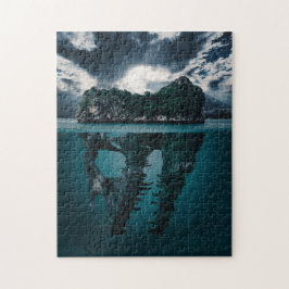 Quebra-cabeça Ilha de Arte abstrato Fantasy