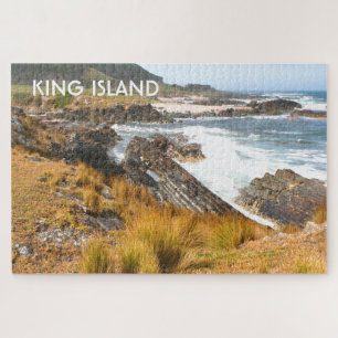 Quebra-cabeça Ilha King: Baía de Windswet, Tasmânia, Austrália