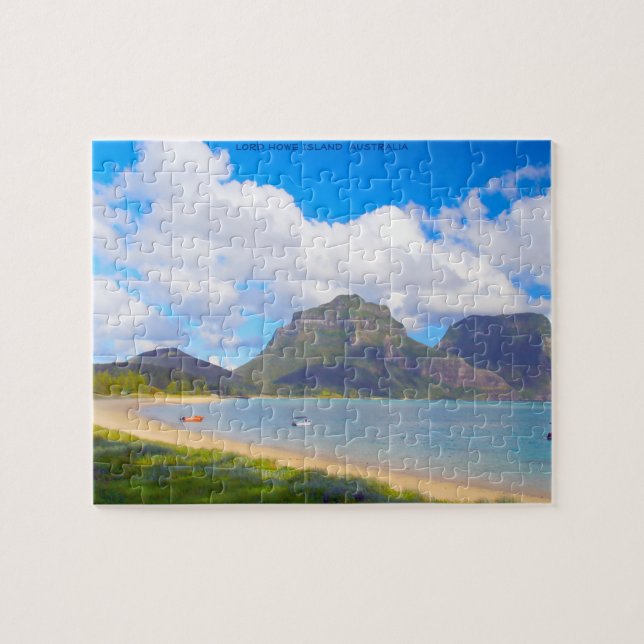 Quebra-cabeça Ilha Lord Howe Austrália (Horizontal)