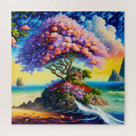 Quebra-cabeça Ilha oculta no oceano